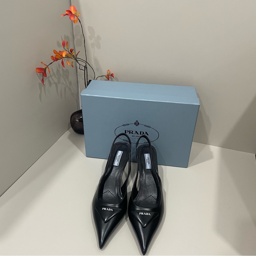 Prada Women's Black High Heels